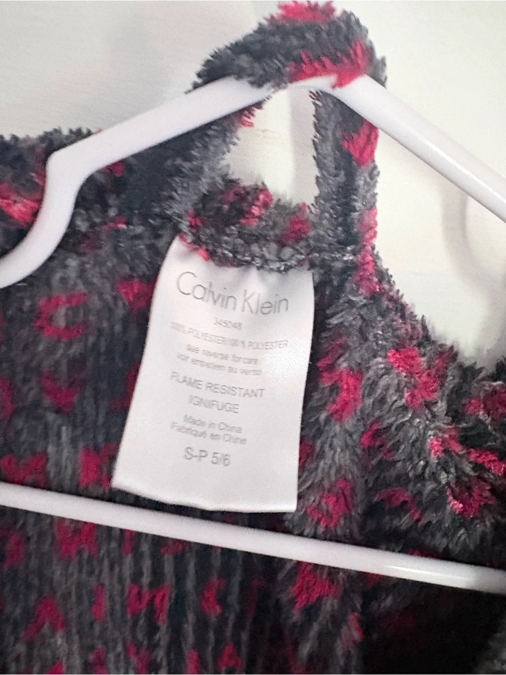 Kids Calvin Klein Hooded Knit Robe